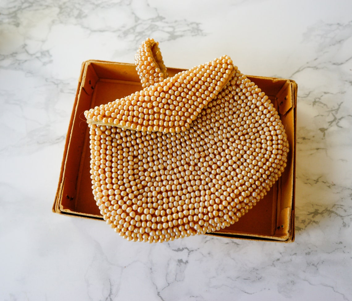 mini pearl purse