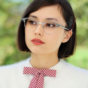 Óculos de grau vintage olho de gato anos 60 cateye feito nos EUA novo estoque antigo por artcraft rockabilly combinação armação multicolorida azul