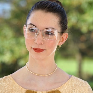 Vintage eyeglasses 1970&#39;s Frames/eyeglass/hipster/Multicolor made In Japan Floating lens