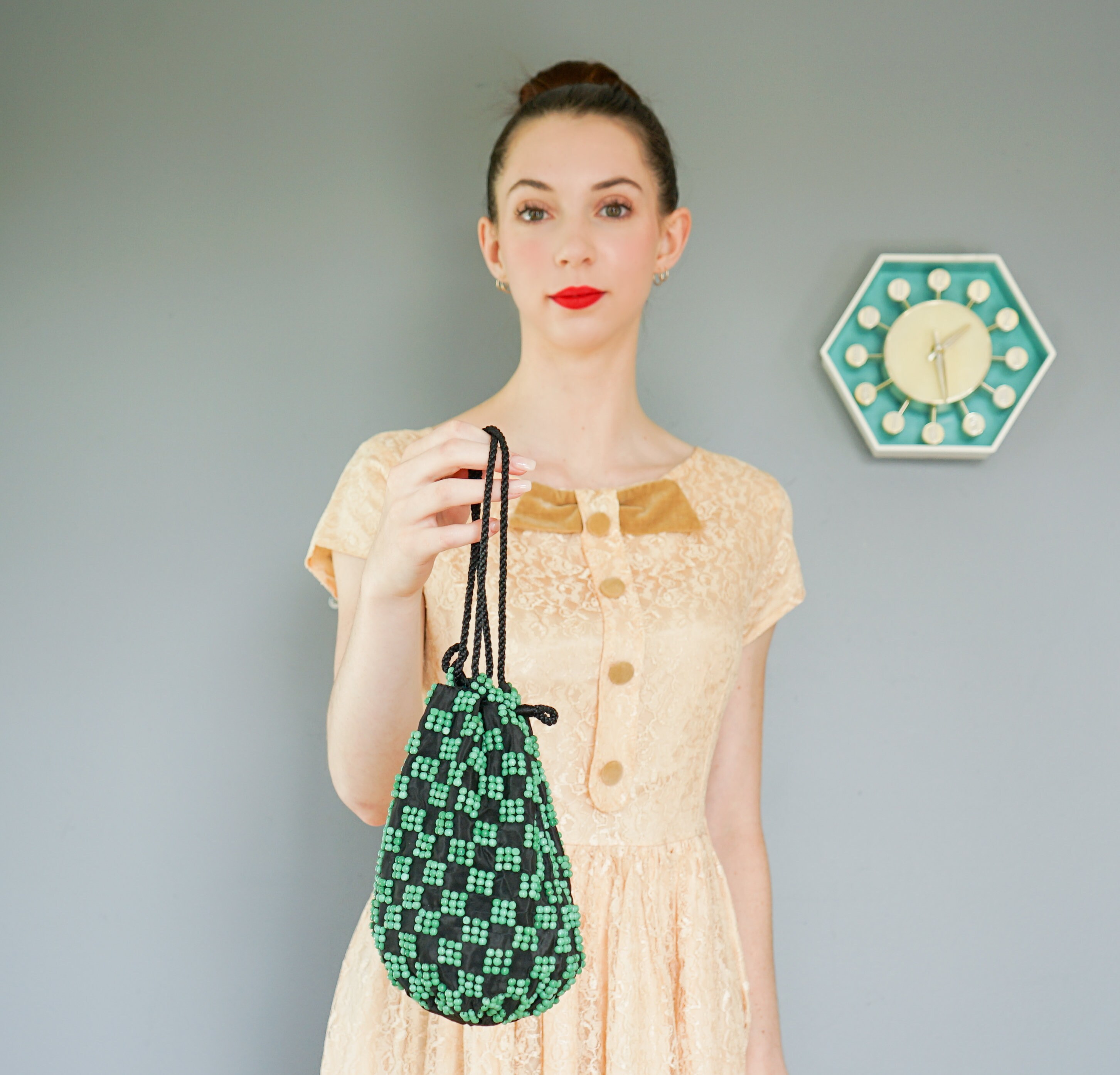 1930年頃アメリカ、ビーズバック。 【公式通販】