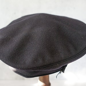 Vintage Wool Felt Beret Hat, 1940s-50s Hat, WWII US Military Beret Sailor Cap, Vintage Hat, Women Unisex Hat, Beret Tam Hat, Fall Winter Hat image 7