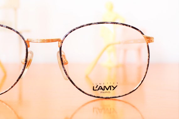 Vintage Eyeglass 1990s Wire Rim By Lamy Made In F… - image 5