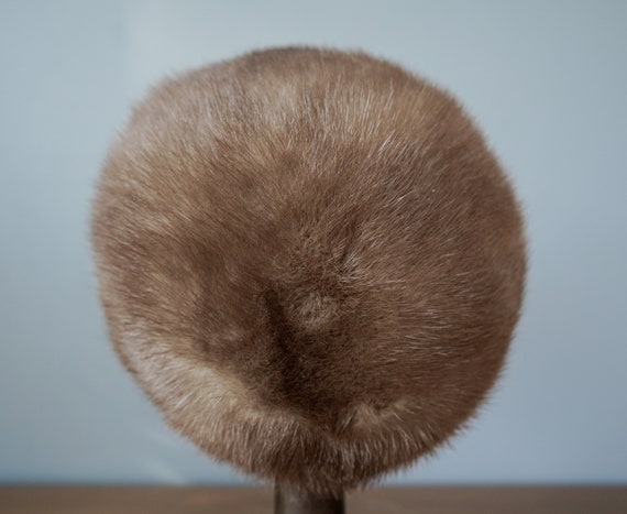 Vintage Fur Half Hat, Vintage Hat, 1950s Hat, Vin… - image 9