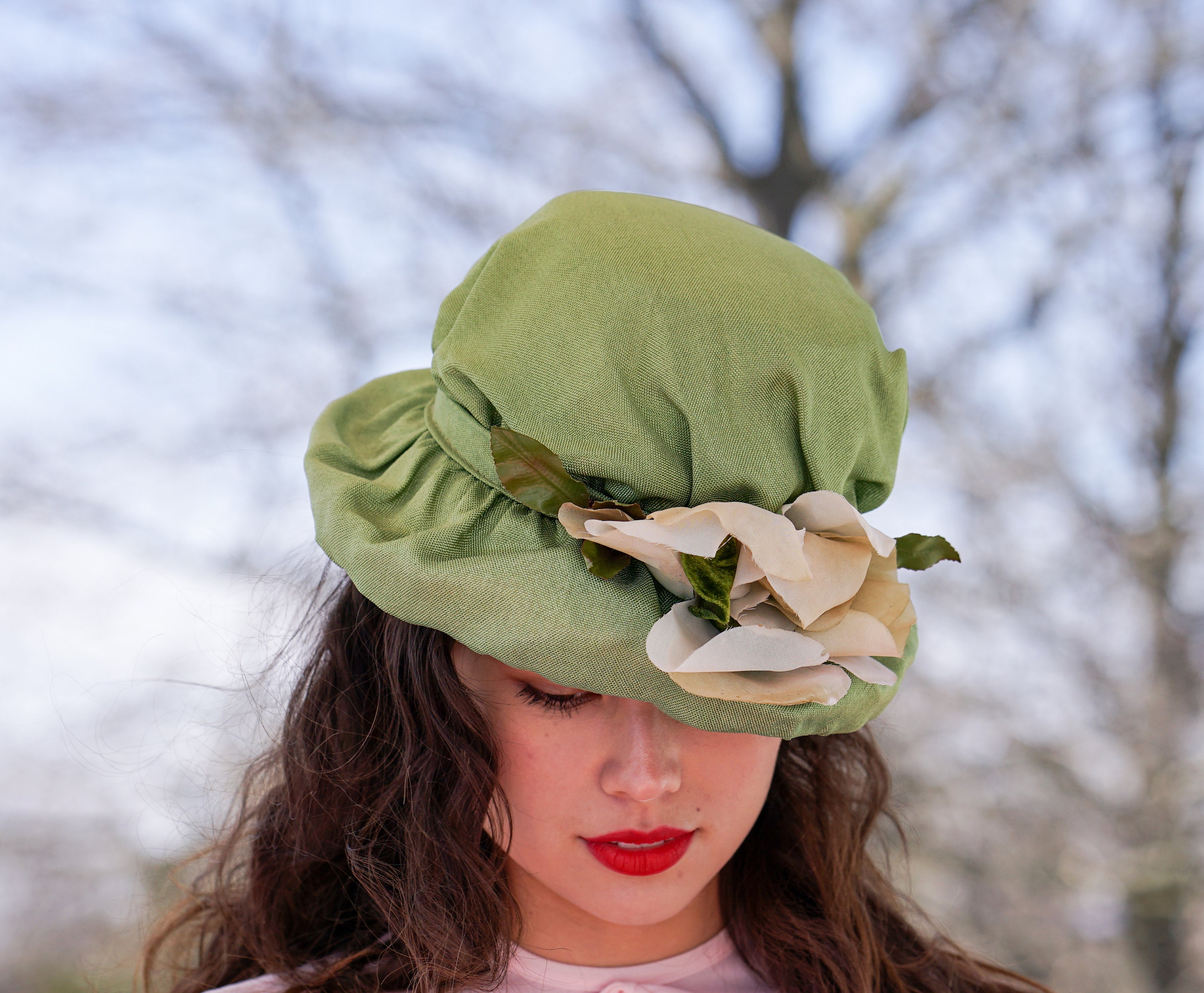 Vintage Bouquet Bucket Hat