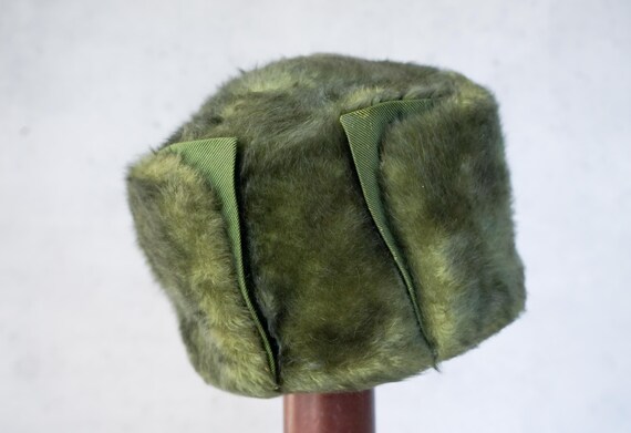 Vintage Fur Felt Pillbox Hat, Vintage Women Hat, … - image 6