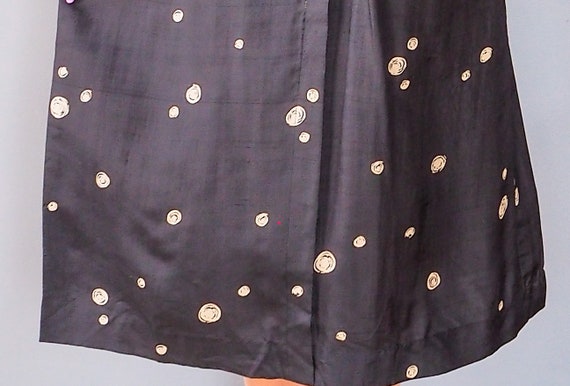 Vintage 1950s Silk Print Dress Size M-L, Vintage … - image 8