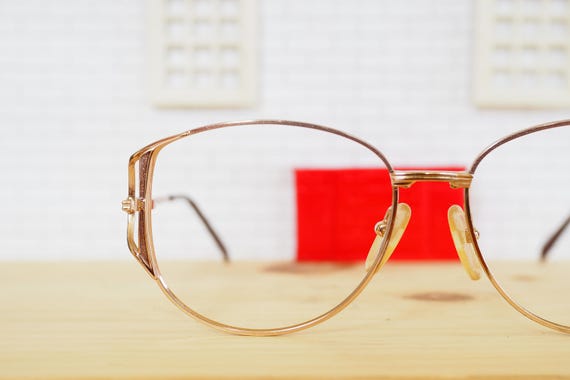 Vintage 1990s Eyeglass Over Size Frame Multi Colo… - image 5
