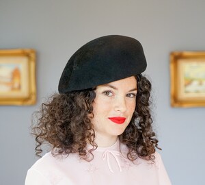 Béret Vintage Pour Femme – Style Coréen, Taille Unique (56-58 Cm), En Polyester Doux – Pour Automne, Hiver, Printemps