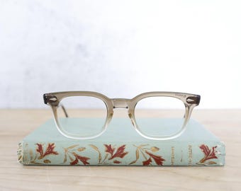 Gafas de seguridad vintage americanas de los años 60, nuevas, de stock antiguo, monturas NOS, gafas, hipster, retro, fabricadas en EE. UU.