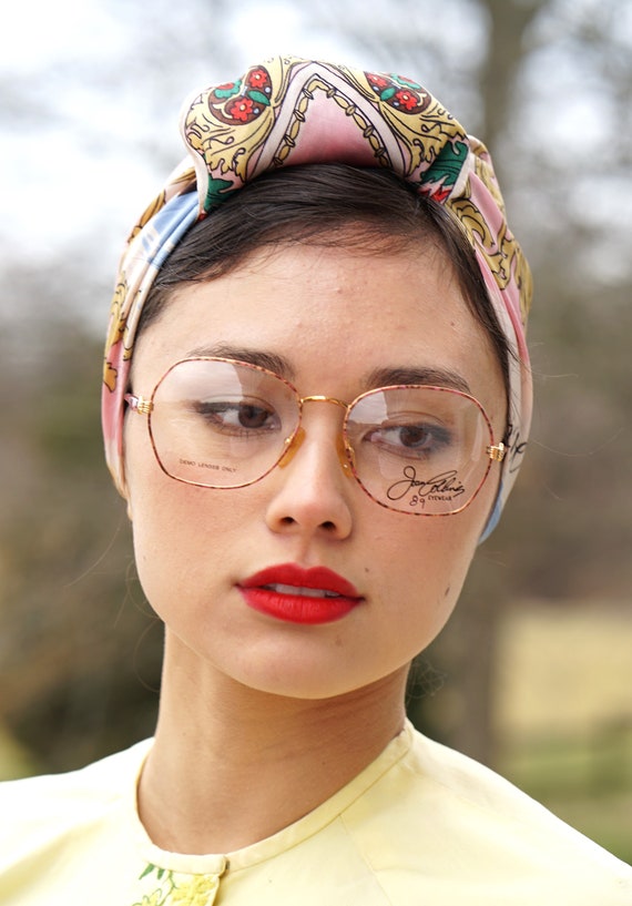 Vintage eyeglasses 1990's Frames/eyeglass/hipster… - image 2