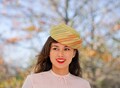 Vintage Straw Breton Hat, Pillbox Hat, 1950s-60s Hat, Vintage Hat, Vintage Women Hat, Spring Summer Hat, Retro MCM Hat, Wedding Hat
