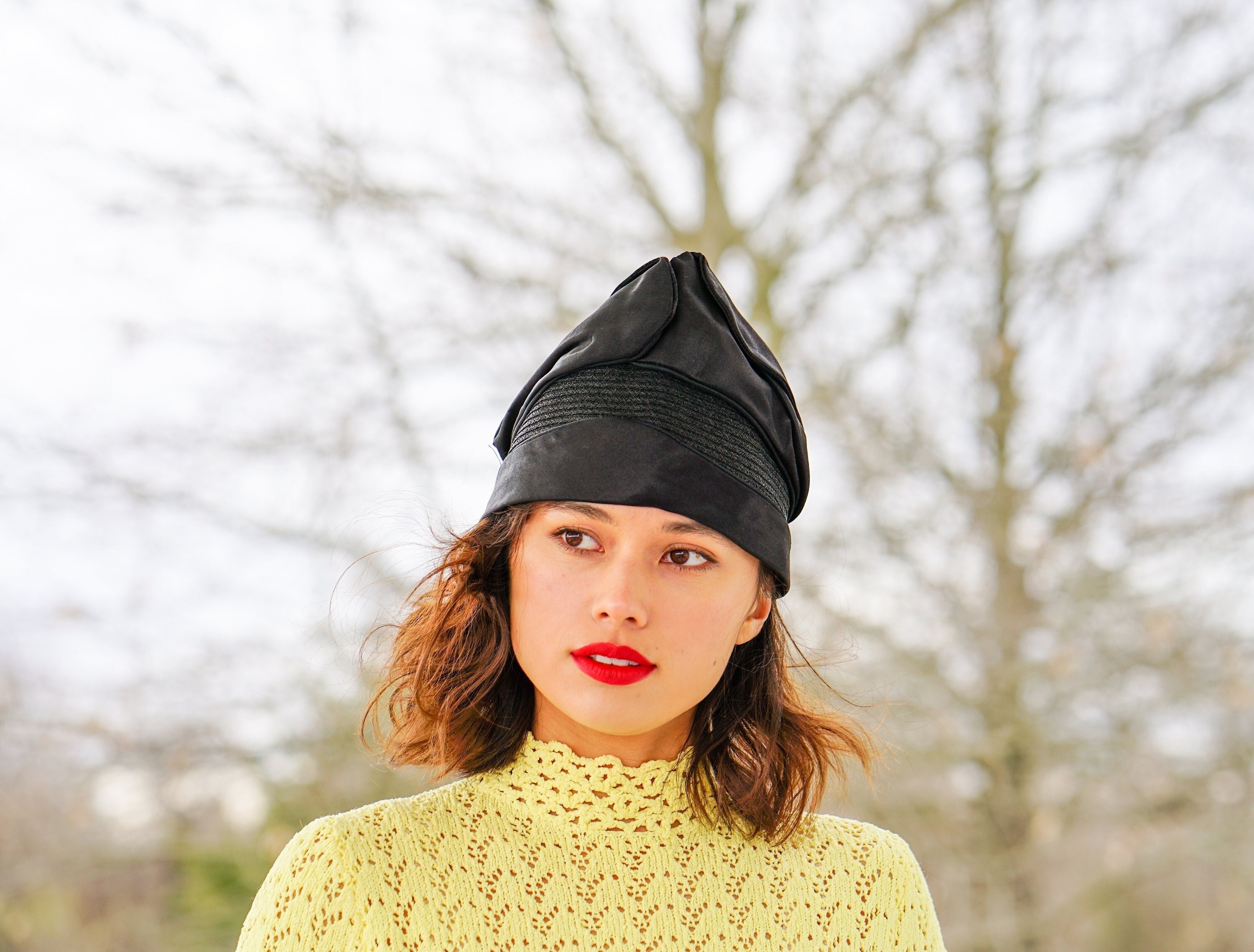 womens knit hats for large heads