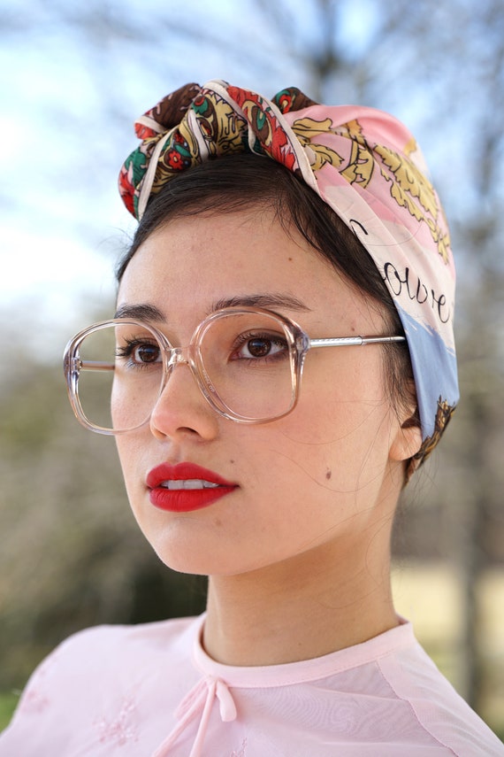 Vintage eyeglasses 1970's Frames/eyeglass/hipster/