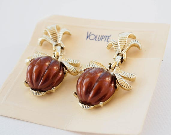 Vintage Volupte Jewelry Set, 1950s Thermoset Jewe… - image 8