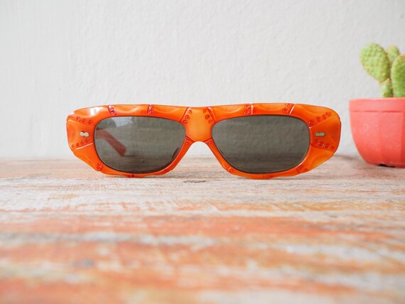 Vintage Sunglasses 1960's Bamboo Design May Optica
