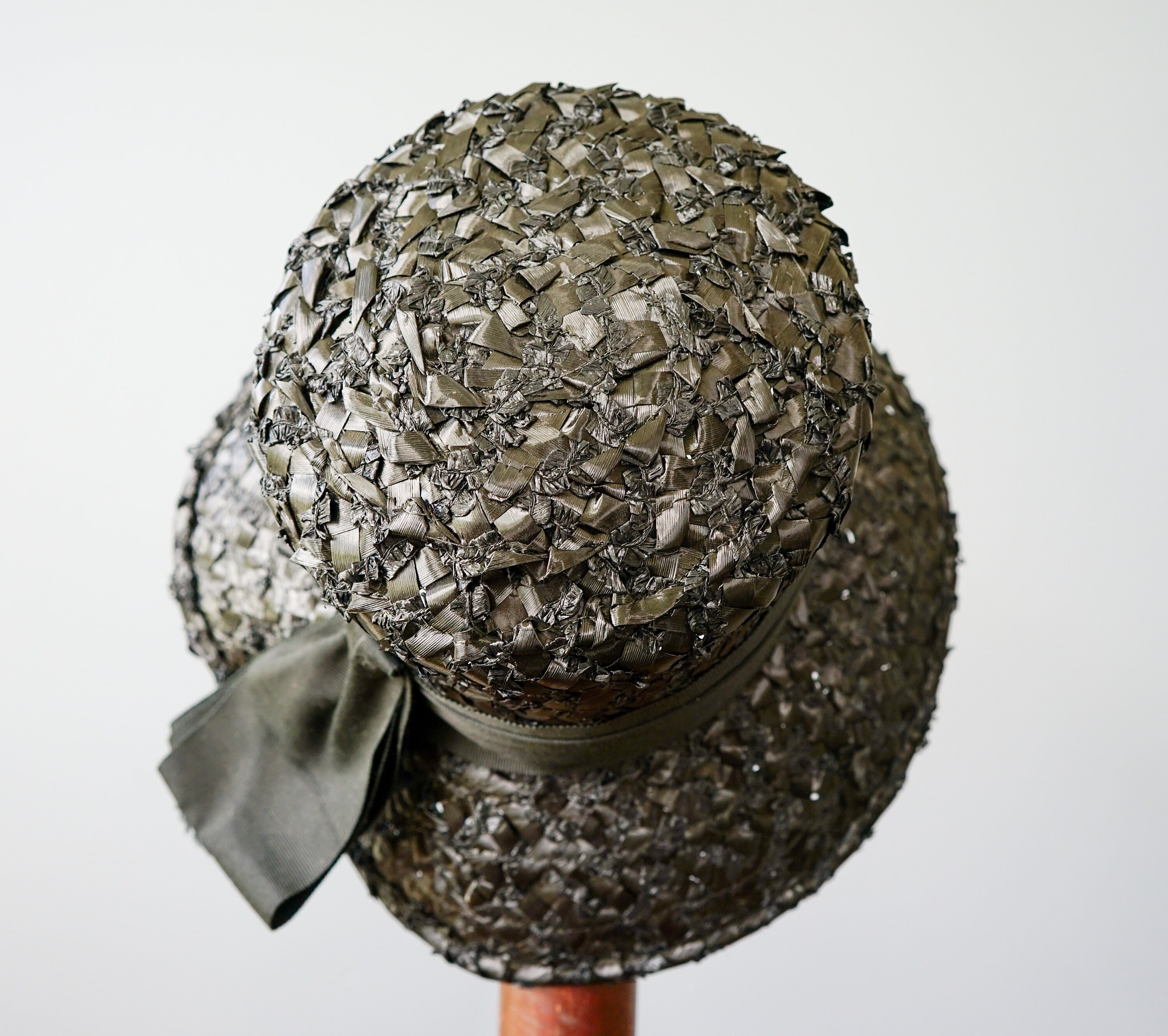 Vintage Straw Bucket Hat Cloche Hat 1950s60s Hat Vintage Etsy