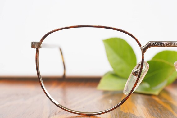 Vintage 90's Eyeglass/Wire rim/New Old Stock/ Fra… - image 4