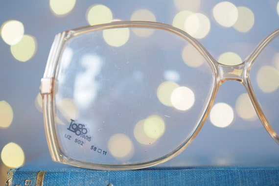 Vintage eyeglasses 1970's Frames/eyeglass/hipster… - image 6