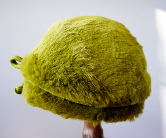 Vintage Faux Fur Bubble Hat, Cloche Hat, Vintage … - image 7