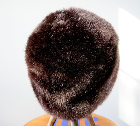 Vintage Rabbit Fur Cossack Hat, Cloche Hat, Vinta… - image 8