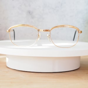Vintage Eyeglasses 1970&#39;s Gold Tone 1/20 12K Gold filled New Old Stock Frames Retro frames eyeglass