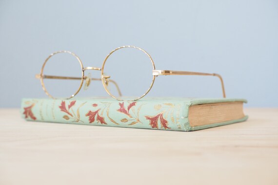 Vintage Eyeglasses 1960s wire rim Frames Made In … - image 4