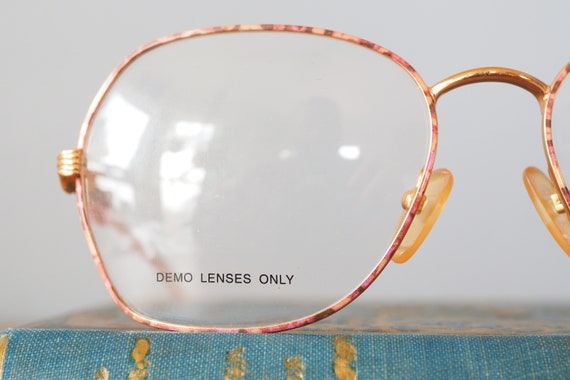 Vintage eyeglasses 1990's Frames/eyeglass/hipster… - image 6