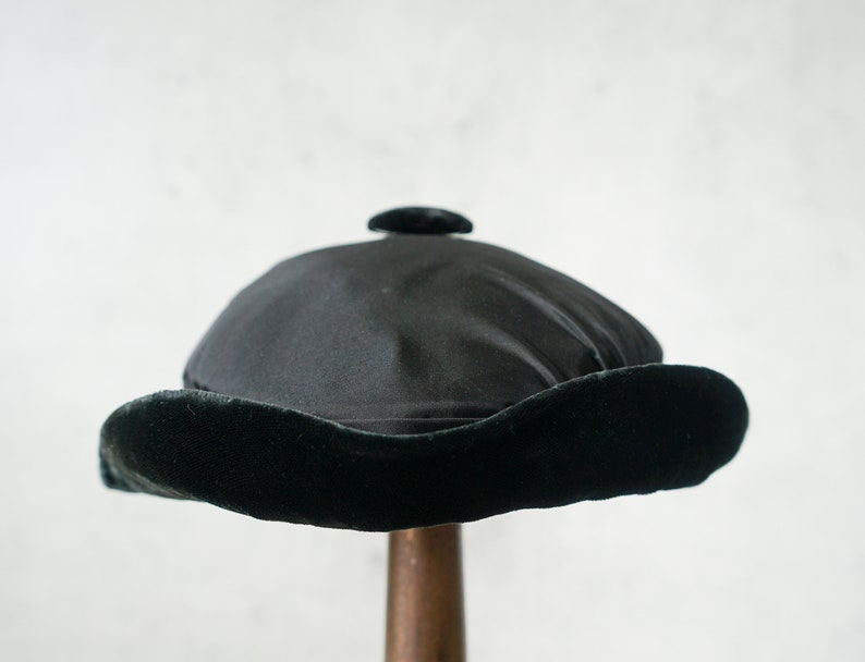 Vintage Half Hat, Cap Hat, Vintage Hat, 1950s-60s Hat, Vintage women Hat, Cocktail Hat, Wedding Hat, Tea Party Hat, Retro MCM Hat image 5