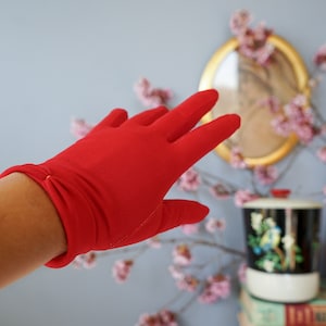 Vintage Gloves/ 1950s-60s Gloves/ Vintage Ladies Gloves/ Evening Gloves/ Wedding Bridal Gloves/ Vintage Accessory/ Retro Fashion