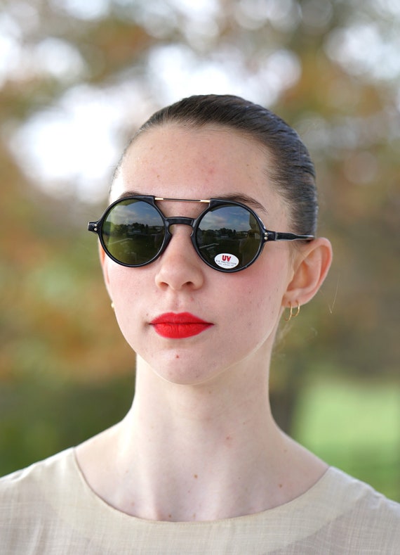 Ladies Multicolored With BLACK Lenses VINTAGE SUNGLASSES Women main image 4