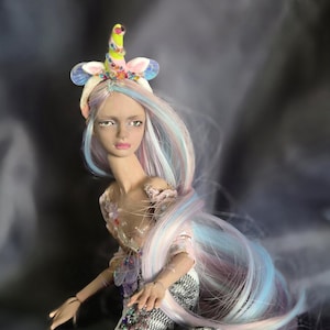 OOAK BJD Mermaid Art Doll “Selira” • Handmade Fantasy Boudoir Sculpture
