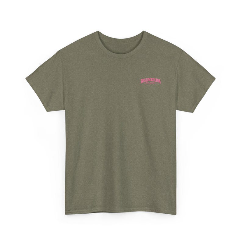 Bigbackolina Big Back Energy T-Shirt | North Carolina Pride shirt | Funny NC Shirt | Women's Southern Shirt | 4th of July image 7