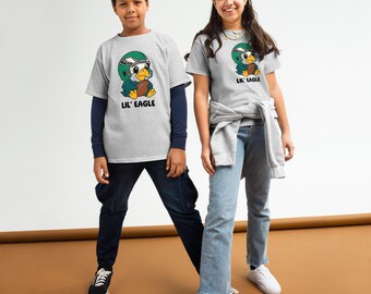 Philly Youth T-shirt XS-M, Philadelphia Football Gift, Little Eagles Fan, Gift for Philly Sports Fan, Kids Birthday Gift