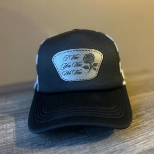 I Vow You Vow We Vow – Trucker Hat | Dark Romance Leatherette Patch Baseball Cap