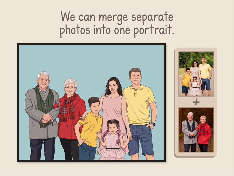 Faceless Portrait Print, Digital Drawing and Illustration, Drawing From ...