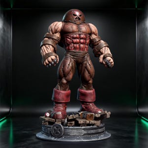 Juggernaut - X-Men Marvel Skulptur STL-staty | 3D-utskriftsmodell | Digital nedladdning