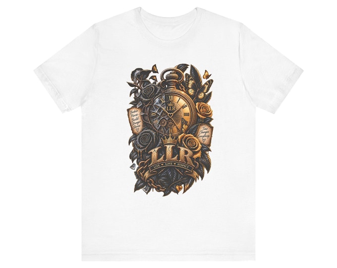 Broken Pieces Build Stronger Stories | Gothic Pocket Watch | LLR Apparel