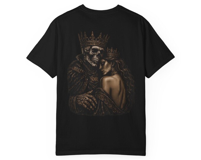 Until the End | Comfort Colors 1717 Graphic Tee | Gothic Streetwear | NMR Apparel