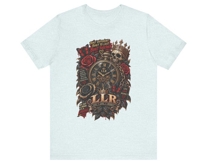 Built Different, Built to Last | Gothic Skull & Rose Streetwear | LLR Apparel