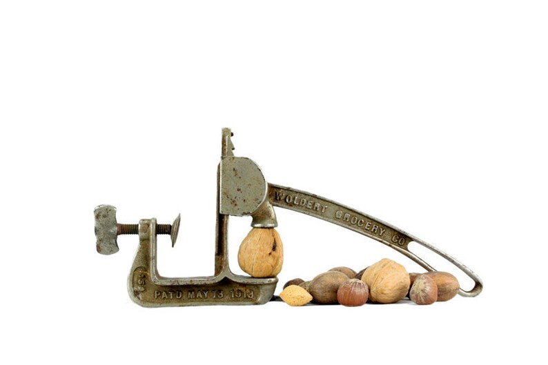 Vintage Squirrel Nut Cracker 150 Woldert Grocery Co. 1913 // Etsy