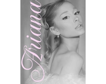 Ariana Grande Porträt Poster | Matte Vertikale Poster