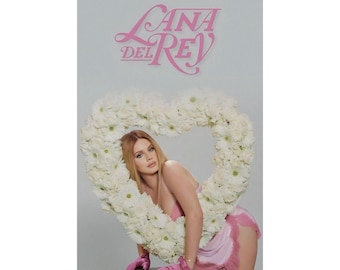 Lana Del Rey Plakat | Matt Vertikaler Posterdruck