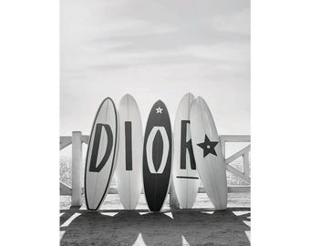 Dior Surfbrett Reihe Poster | Matter Posterdruck