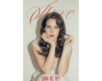 Lana Del Rey Stove Matte Poster | Kunstdruck