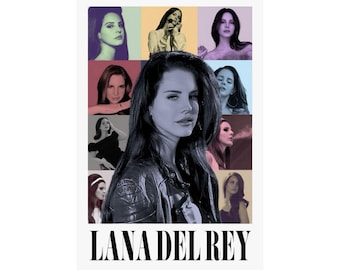 Lana Del Rey Eras Poster | Matt Vertikaler Posterdruck