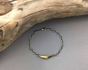 Passage Bracelet 14k gold | boat bracelet | encouragement jewelry | life journey jewelry