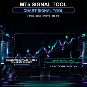 MT5 Exit Signal Indicator | Photon Challenge Planner Buy Sell Signals for exit timing and trade management