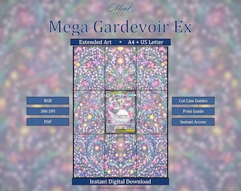 Mega Gardevoir EX 178/132 ME01: Mega Evolution Extended Binder Art (Digital Download)