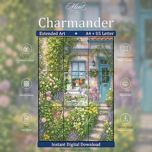 Charmander 044/SVP Extended Binder Art (Digital Download)