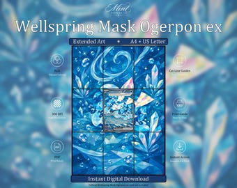Wellspring Mask Ogerpon ex TWM 213-167 Extended Binder Art (Digital Download)